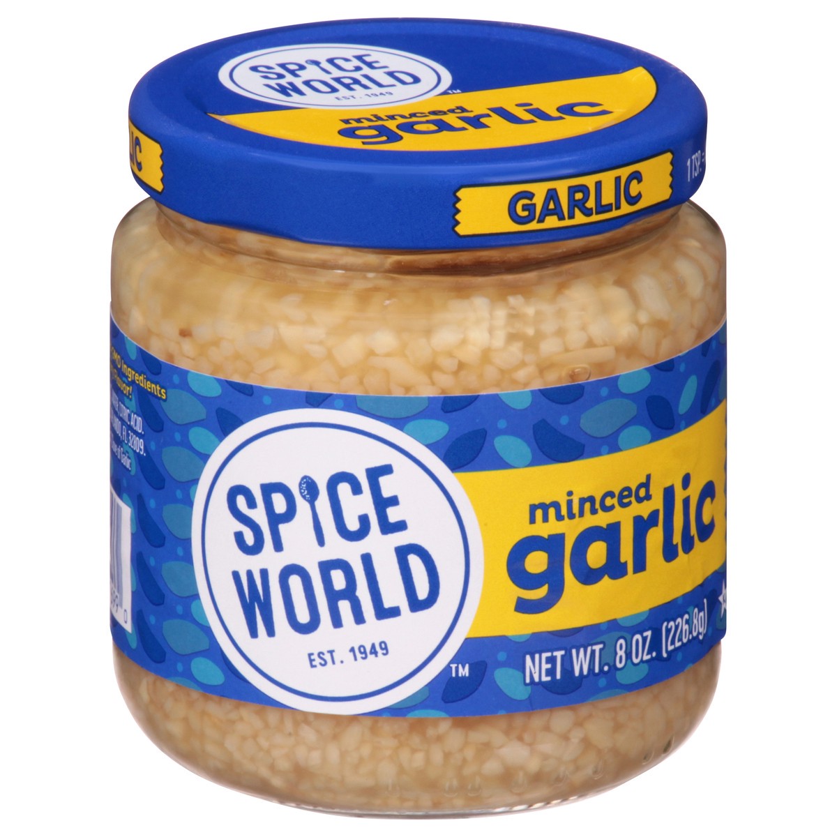 slide 2 of 9, Spice World Minced Garlic, 8 oz