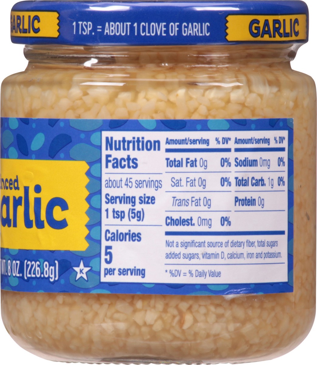 slide 2 of 9, Spice World Minced Garlic, 8 oz