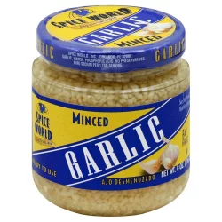 Spice World Minced Garlic Prepacked