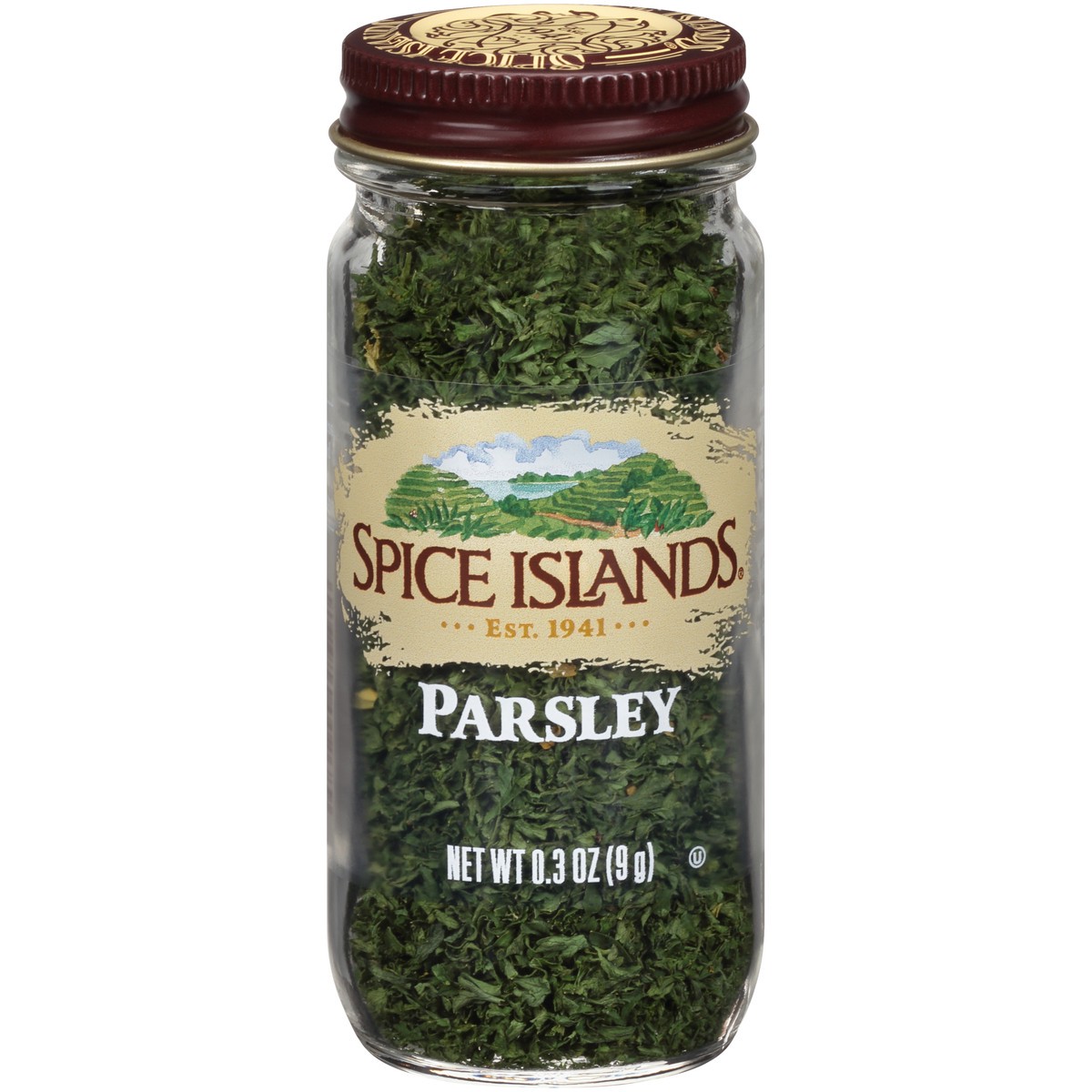 slide 1 of 1, Spice Islands Parsley 0.3 oz. Jar, 0.3 oz