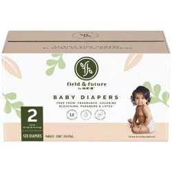 Field & Future by H-E-B Value Pack Baby Diapers - Size 2