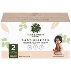 Field & Future by H-E-B Value Pack Baby Diapers - Size 2