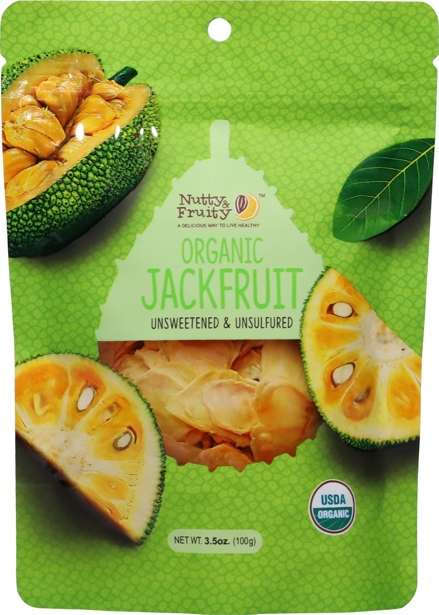 slide 7 of 9, Nutty & Fruity Organic Unsweetened & Unsulfured Jackfruit - 3.5 oz, 3.5 oz