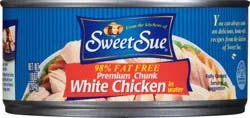 Sweet Sue Premium Chunk White Chicken in Water 10 oz. Can
