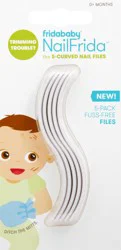 Fridababy Nailfrida 5-Pack S-Curved Nail Files - 5 ea