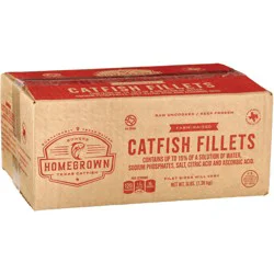 Bowers Homegrown Frozen Texas Catfish Fillets