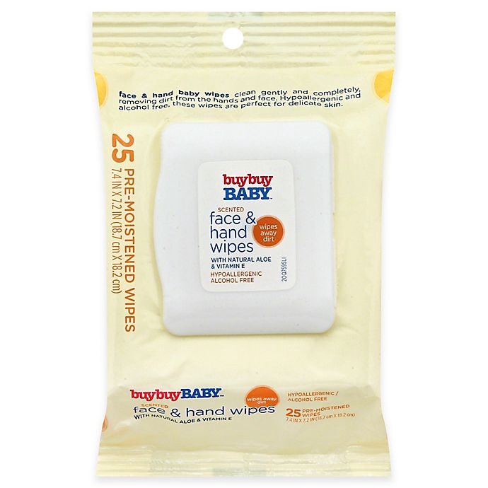 slide 1 of 3, Buy Buy Baby Face & Hand Wipes 25 ea, 25 ct