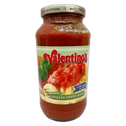 Valentino'S Valentinos Sweet Basil Spaghetti Sauce