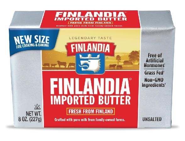 slide 1 of 4, Finlandia Unsalted Butter Sticks, 8 oz