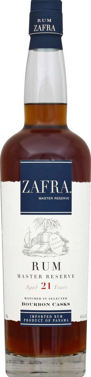 slide 1 of 3, Zafra Rum 750 ml, 750 ml