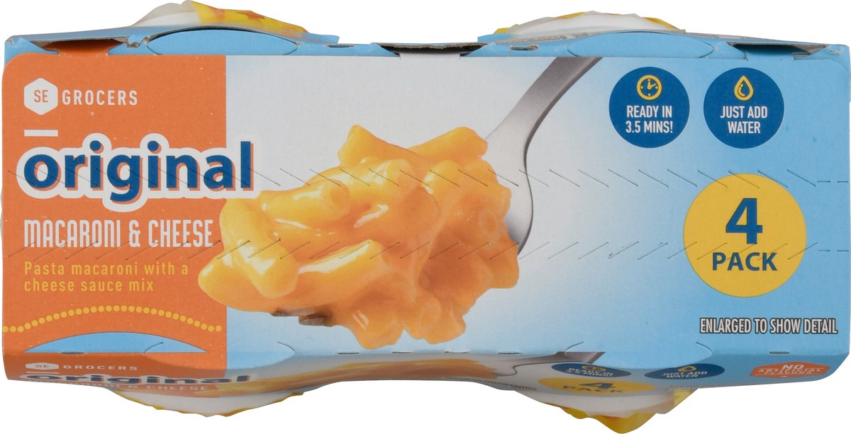 slide 5 of 14, SE Grocers Spdy Mac Chs Cup 4Pk, 2 oz