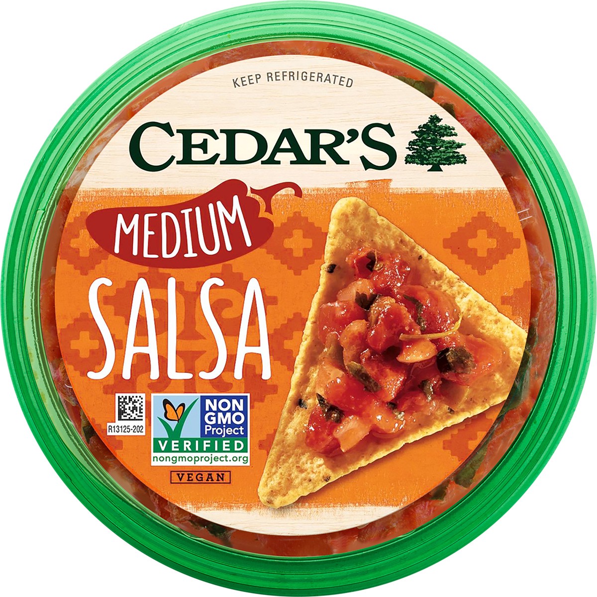 slide 2 of 4, Cedar's Medium Salsa, 16 oz