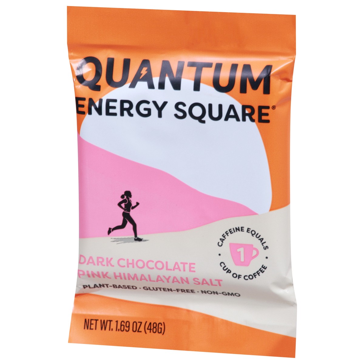 slide 8 of 9, Quantum Energy Square Dark Chocolate Pink Himalayan Salt 1.69 oz, 1.69 oz
