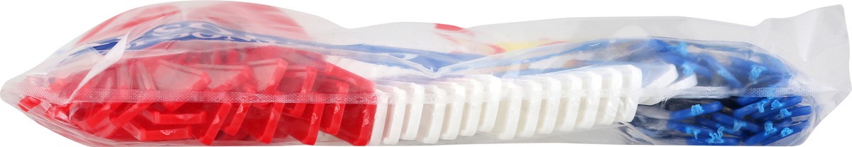 slide 2 of 6, Party Essentials Plastic Cutlery Red White Blue, 51 ct