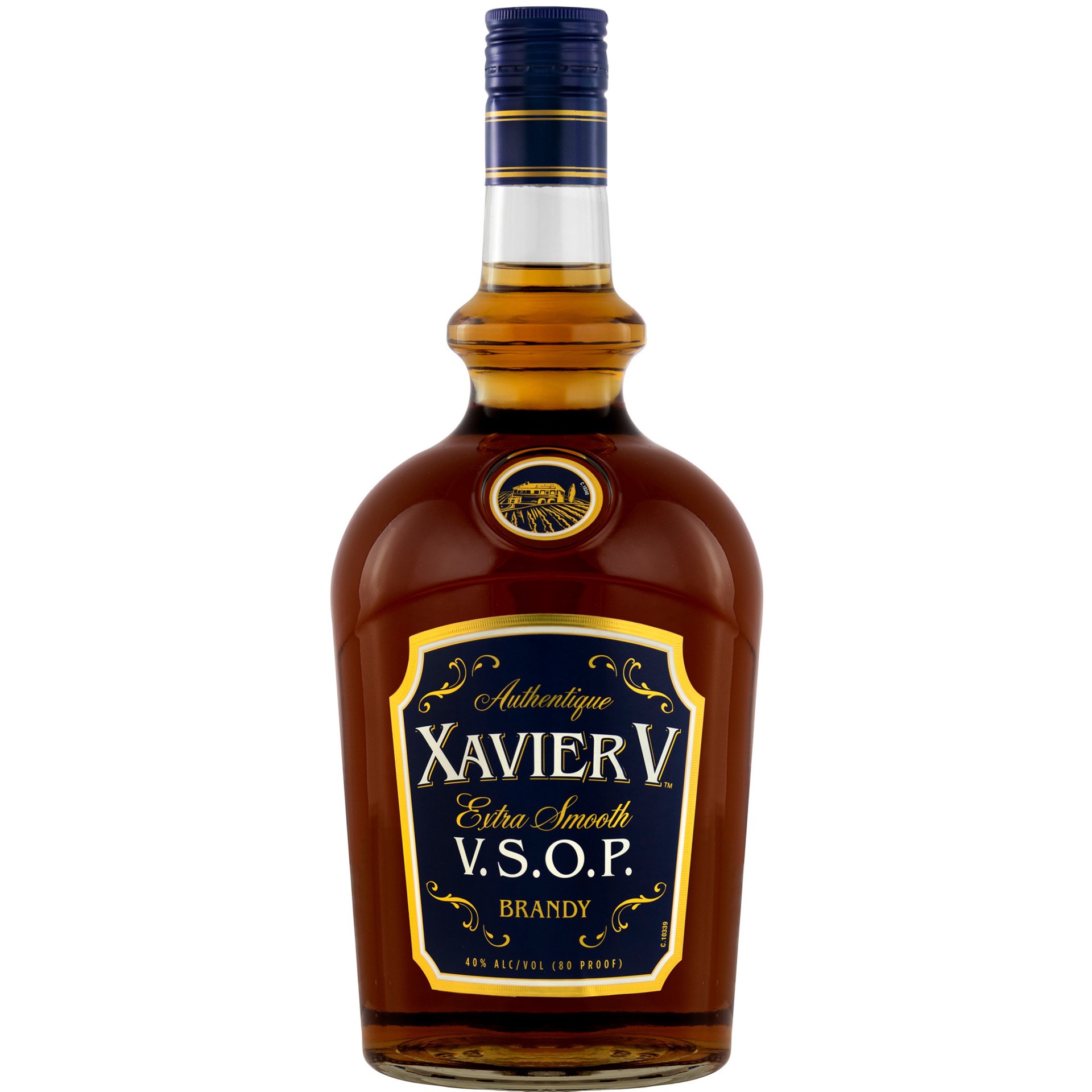 slide 1 of 7, Xavier V Vsop Brandy, 1.75l, 80 Proof (40% Abv), 1.75 liter
