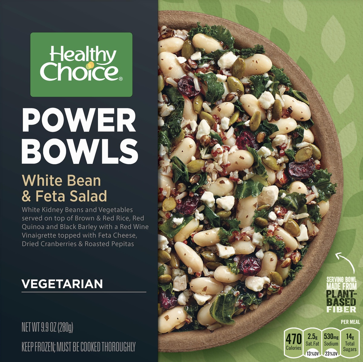 slide 7 of 8, Healthy Choice White Bean Feta Salad, 9.9 oz