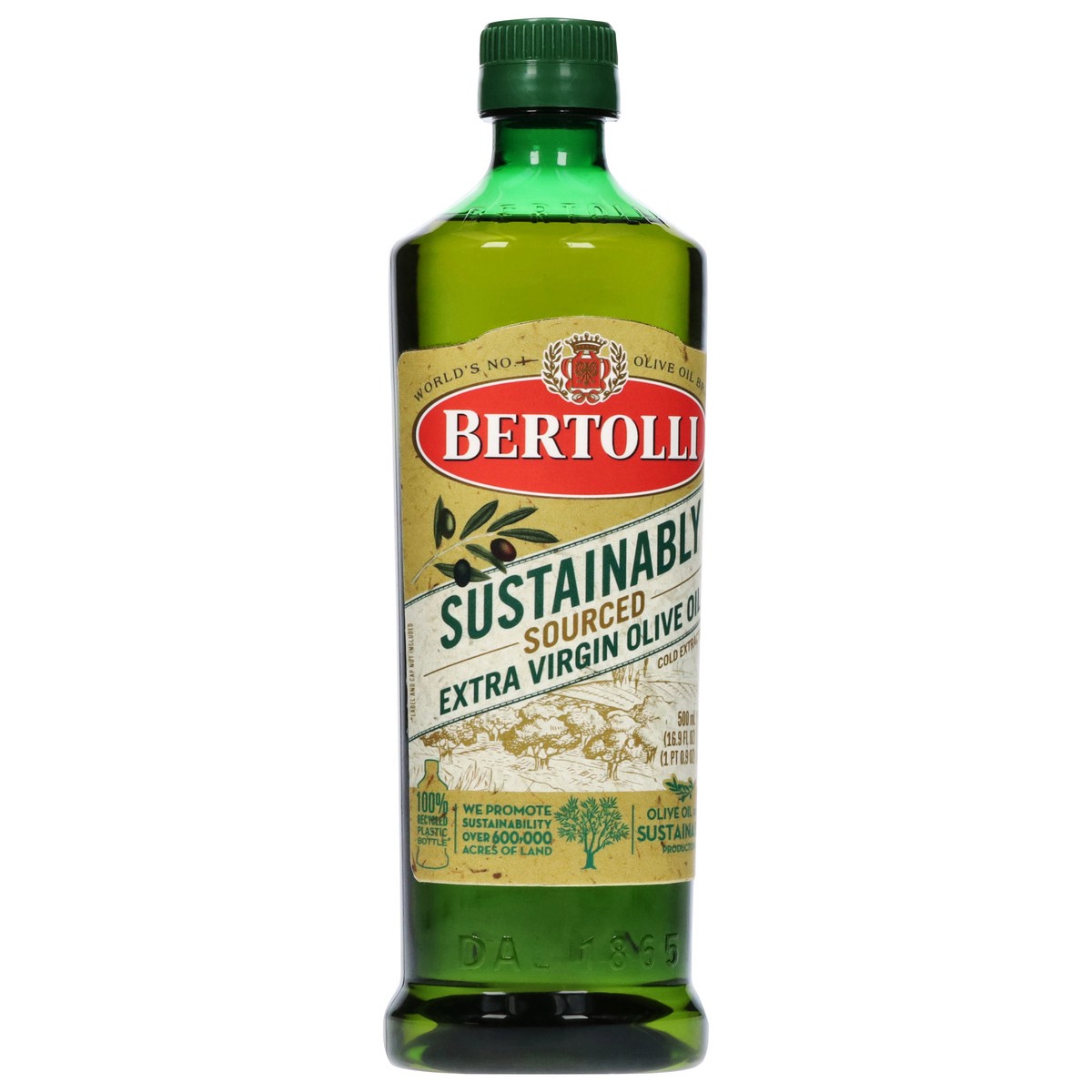 slide 13 of 13, Bertolli Sustainably Sourced Extra Virgin Olive Oil 16.9 fl oz, 16.9 fl oz