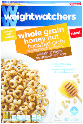 slide 1 of 1, Weight Watchers Honey Nut Toasted Oats, 12.3 oz