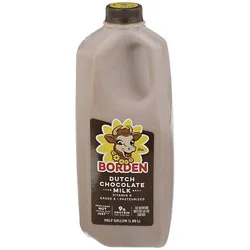 Borden Grade A Pasteurized Creamy Rich Dutch Chocolate Milk