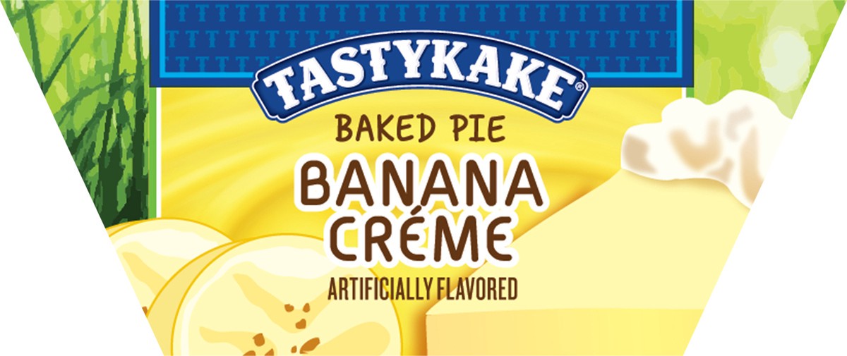slide 7 of 9, Tastykake Baked Banana Creme Flavored Pie, 4 oz, 4 oz
