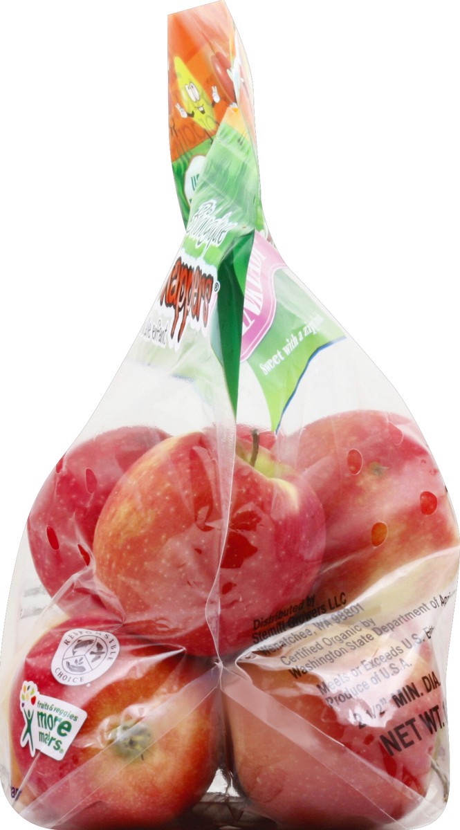 slide 3 of 6, Stemilt Artisan Organics Lil Snappers Kids Size Pink Lady Apples, 48 oz