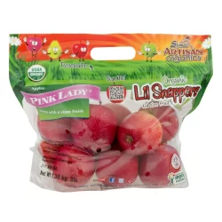 Stemilt Artisan Organics Lil Snappers Kids Size Pink Lady Apples