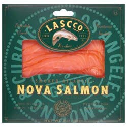 Lascco Bacon Sliced Atlantic Salmon Smoked Cold