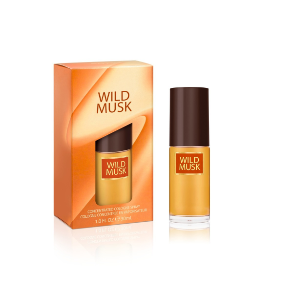 slide 2 of 9, Coty Wild Musk Concentrated Cologne Spray, 1 oz