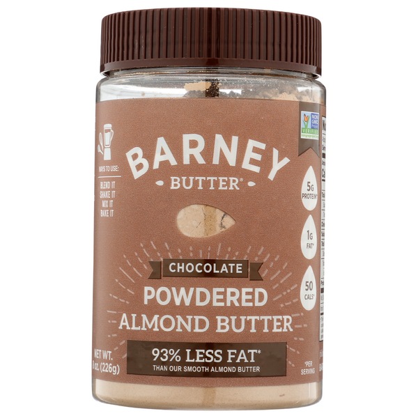 slide 1 of 1, Barney Butter Powdered Chocolate Almond Butter 8 oz, 