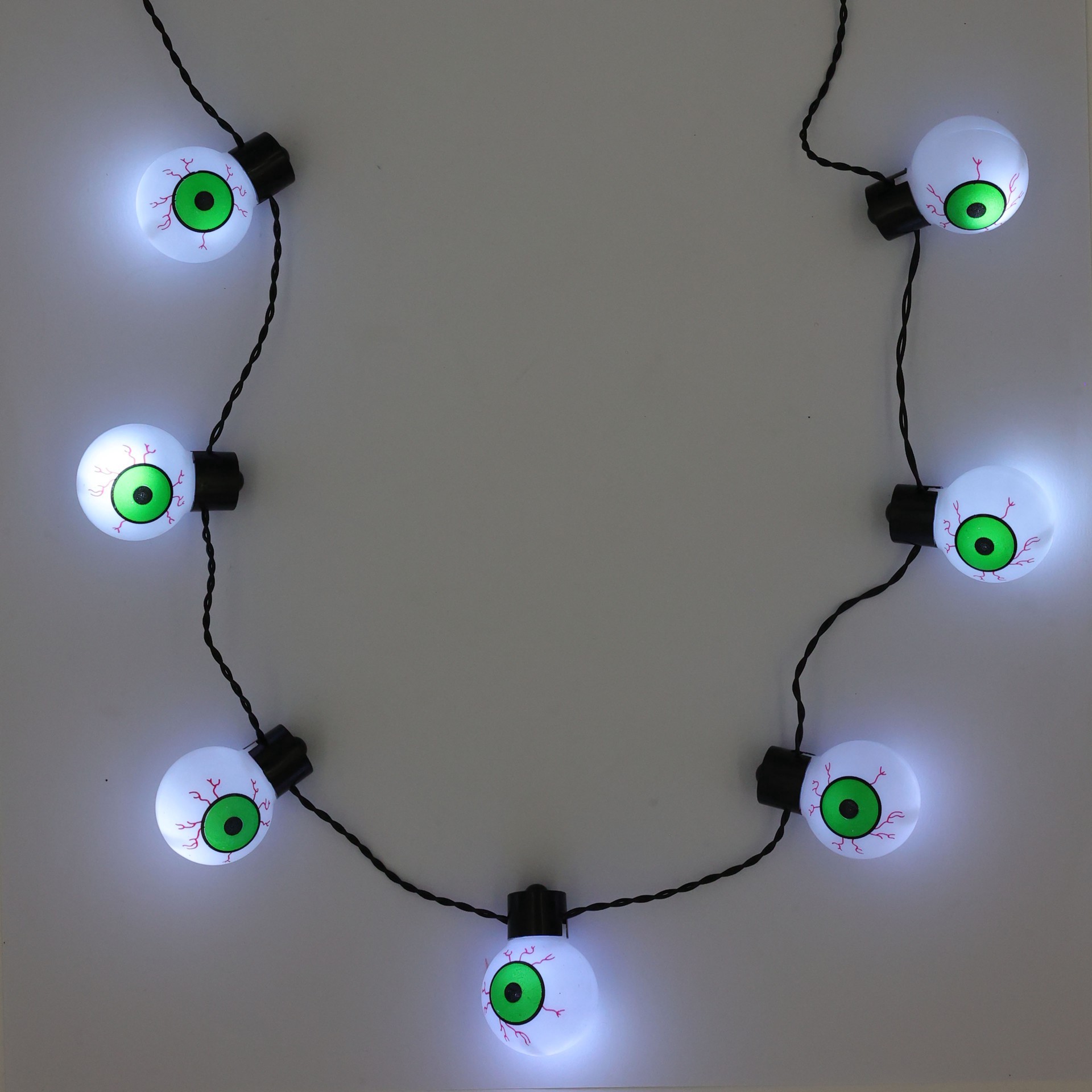 slide 3 of 4, Light-Up Eyeball Necklace By Celebrate It, adult