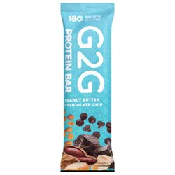 G2G Peanut Butter Chocolate Chip Protein Bar 2.47 oz