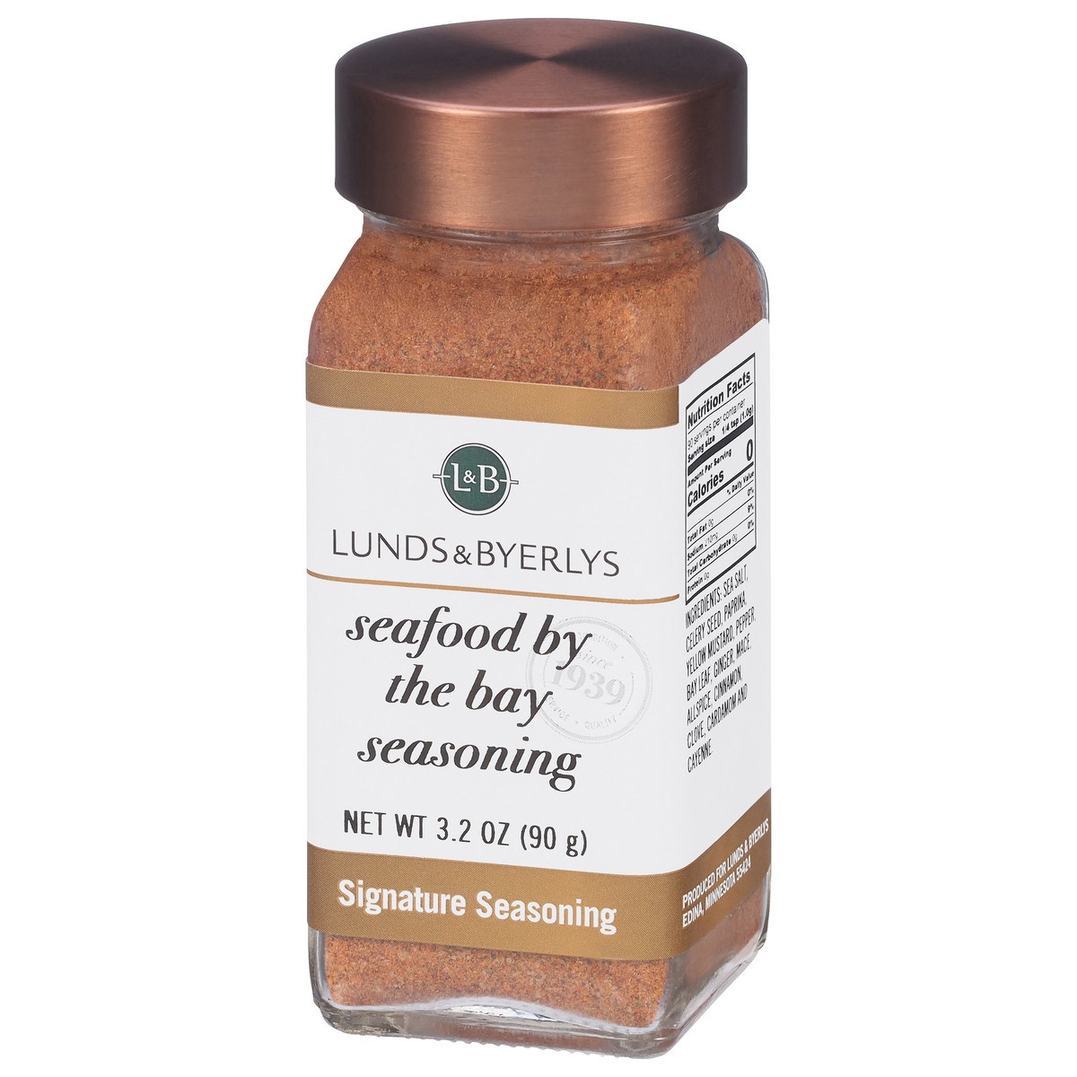 slide 4 of 4, Lunds & Byerlys Signature Seafood by the Bay Seasoning 3.2 oz, 3.2 oz
