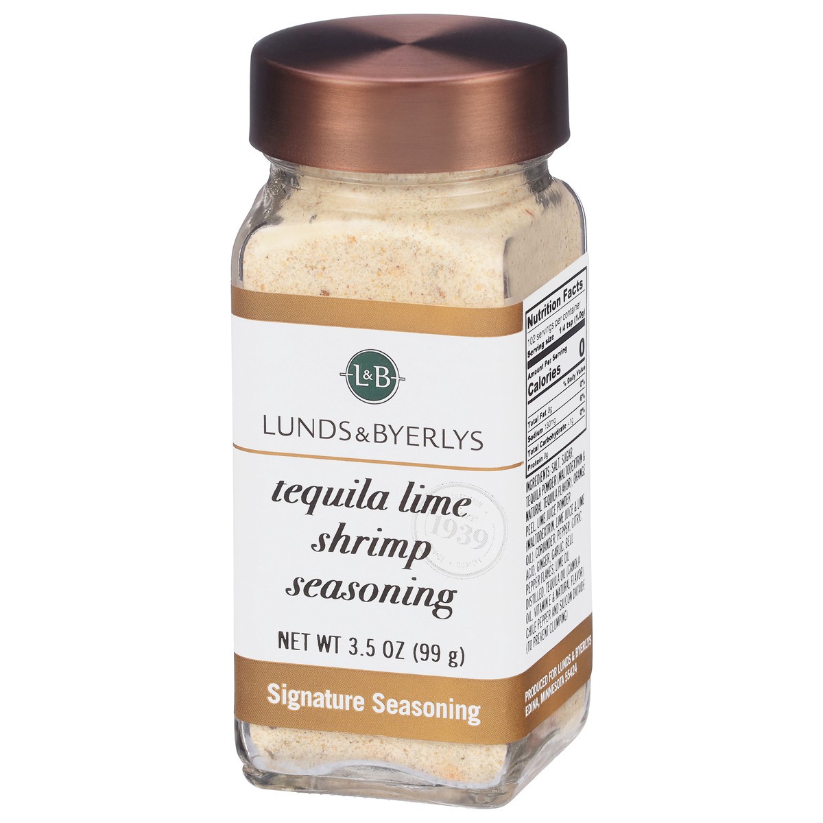 slide 4 of 4, Lunds & Byerlys Signature Tequila Lime Shrimp Seasoning 3.5 oz, 1 ct