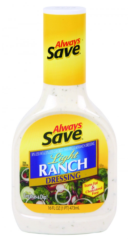 slide 1 of 1, Always Save Light Ranch Dressing, 16 fl oz