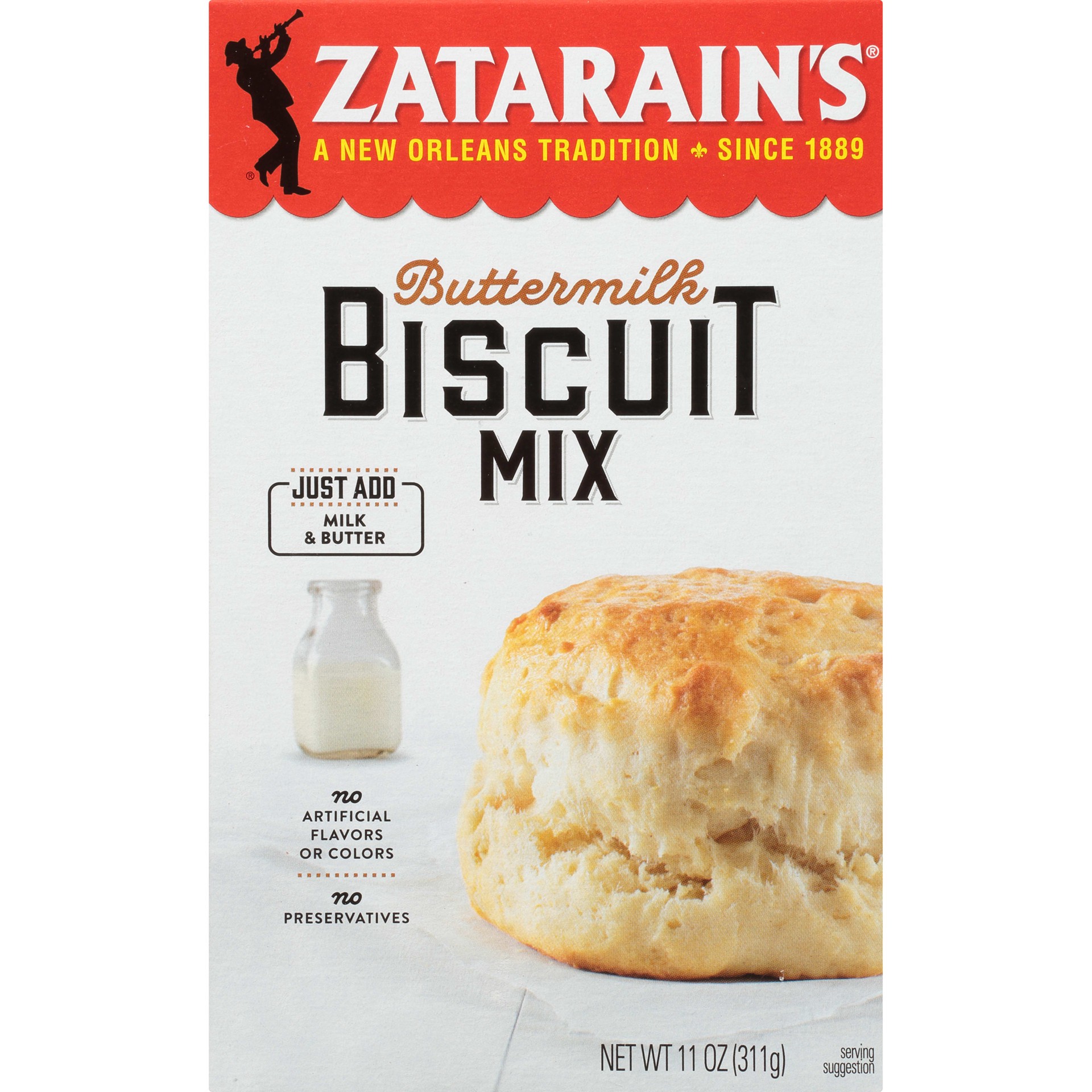 slide 1 of 13, Zatarain's Buttermilk Biscuit Mix, 11 oz, 11 oz