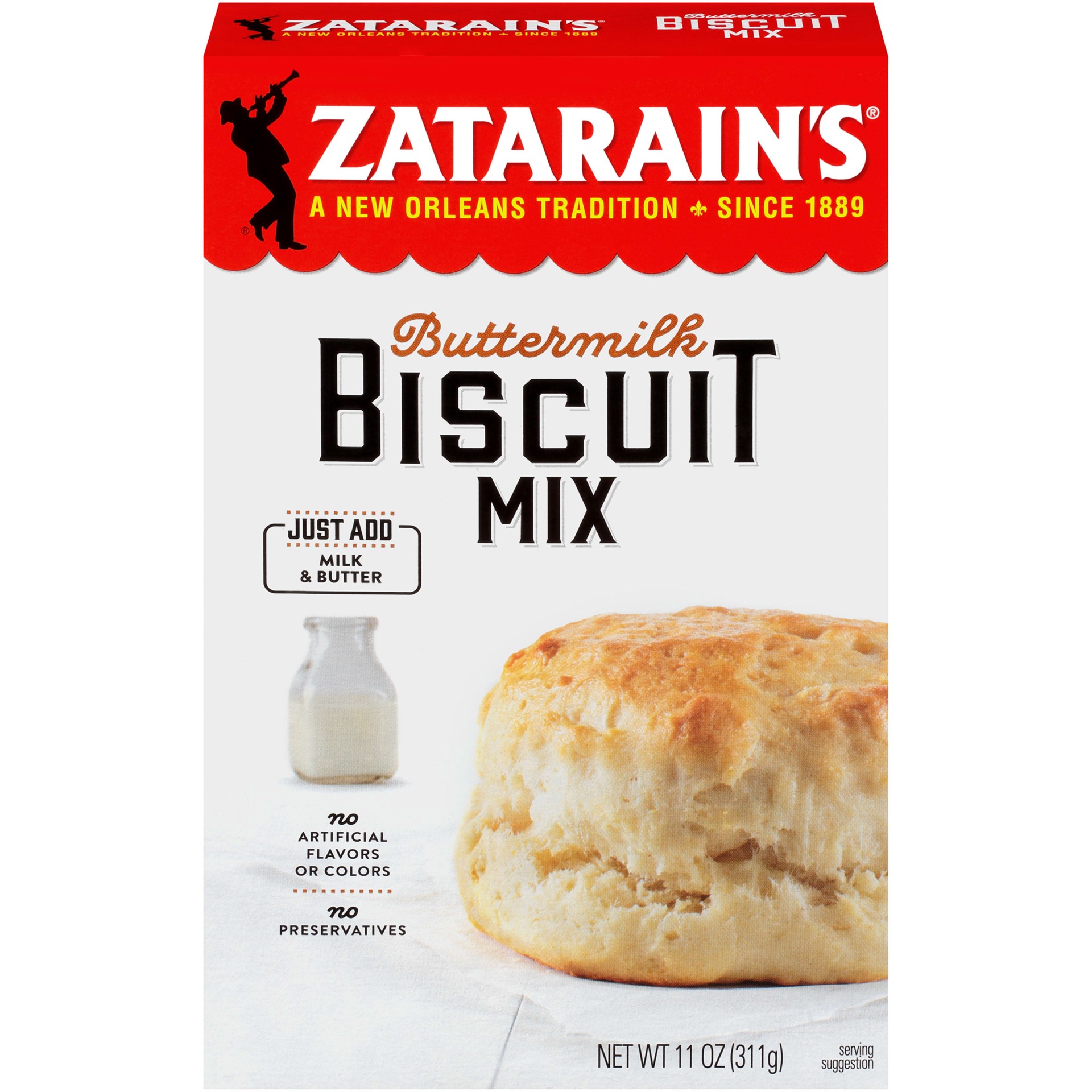 slide 1 of 13, Zatarain's Buttermilk Biscuit Mix, 11 oz, 11 oz