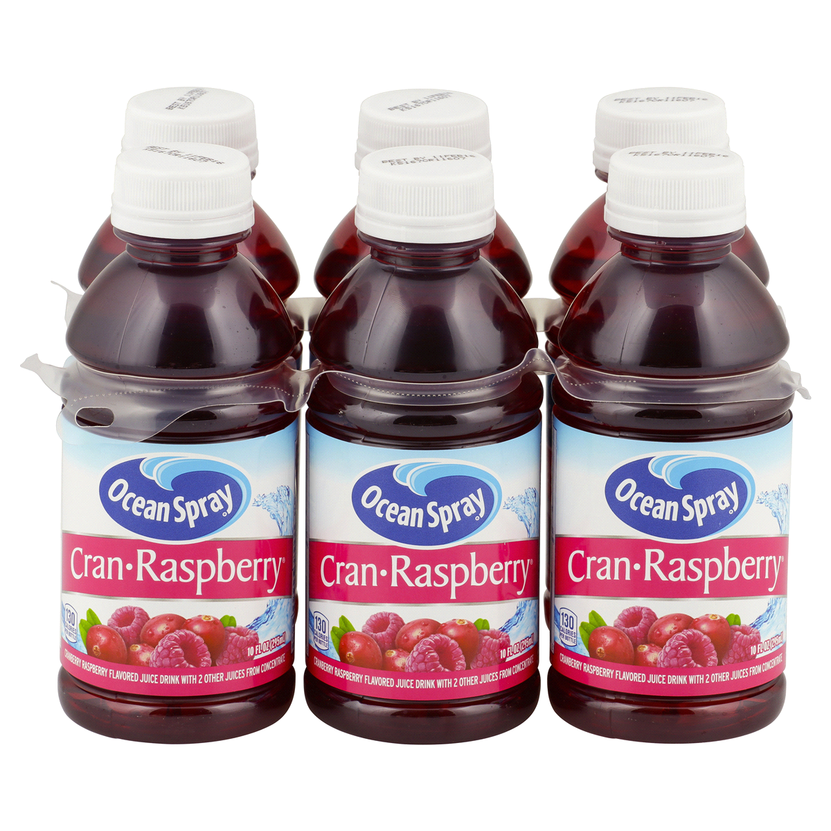 slide 1 of 8, Ocean Spray Cran-Raspberry Juice, 6 ct; 10 fl oz