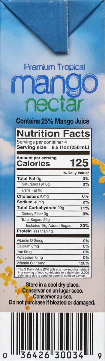 slide 5 of 14, Mira Mango Nectar 33.8 fl oz, 33.8 fl oz