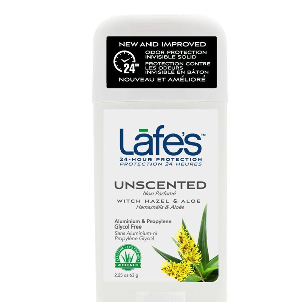 slide 1 of 1, Lafe's Unscented  Roll On Deodorant, 3 oz
