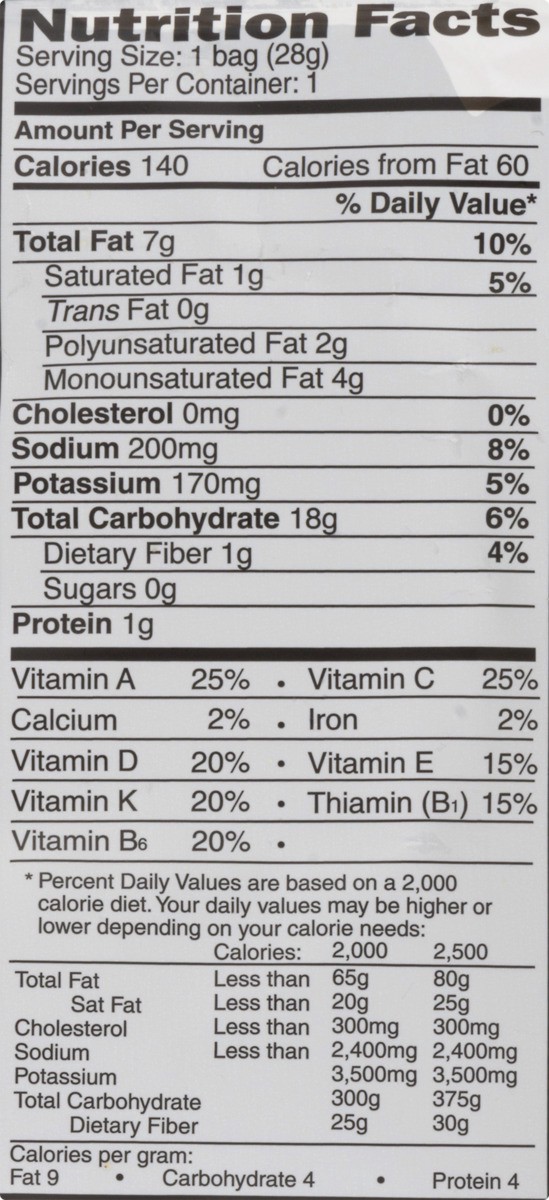 slide 6 of 11, Good Health Veggie Chips Sea Salt, 1 oz