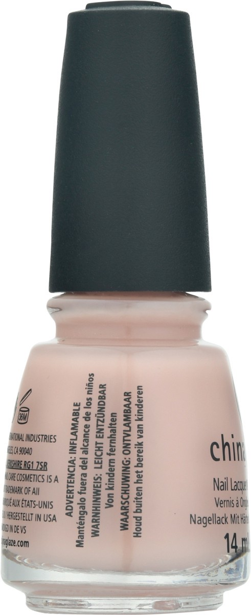 slide 6 of 10, China Glaze Innocence Nail Lacquer 0.5 fl oz, 5 fl oz