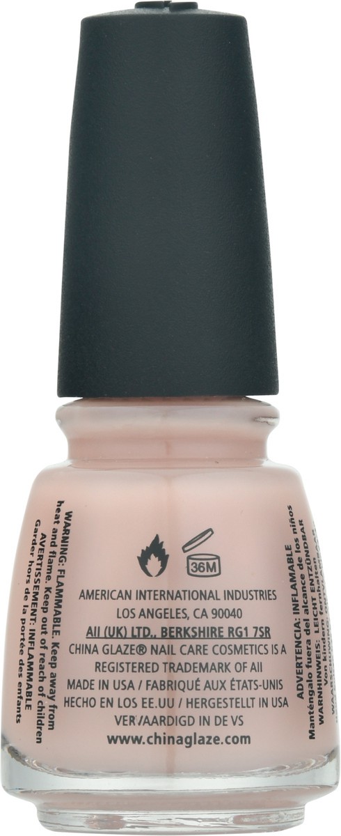 slide 9 of 10, China Glaze Innocence Nail Lacquer 0.5 fl oz, 5 fl oz