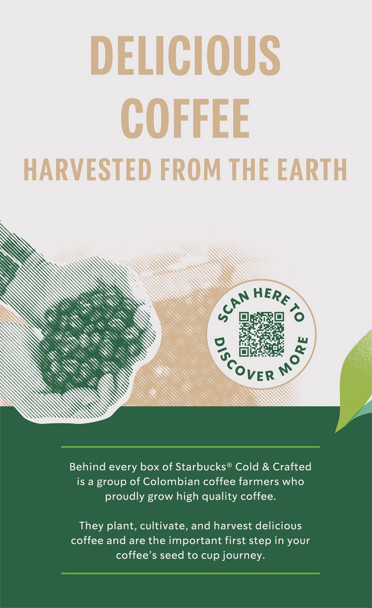 slide 6 of 11, Starbucks Cold & Crafted Premium Coffee Drink with + Splash of Milk 72 Fl Oz, 72 fl oz