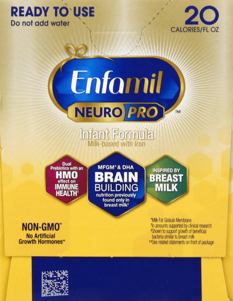 slide 8 of 13, Enfamil NeuroPro Milk-Based with Iron Infant Formula 6 ea, 6 ct; 2 fl oz