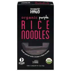 Ocean's Halo Organic Purple Rice Noodles - 3 x 2.1 oz Packs