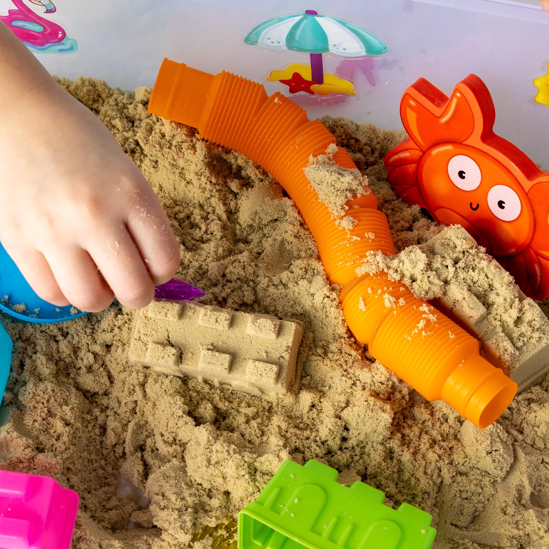 slide 2 of 12, Faber-Castell Creativity For Kids Beach Sensory Bin, 10.25 in x 14.5 in x 4.75 in