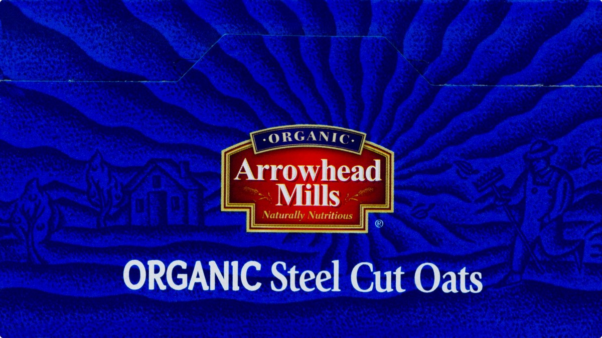 slide 8 of 9, Arrowhead Mills Steel Cut Oats Organic Hot Cereal, 24 oz