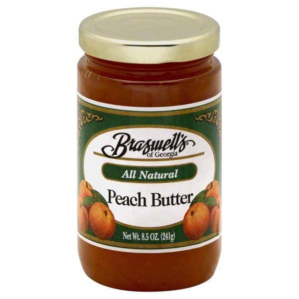 slide 1 of 1, Braswell's Peach Butter, 8.5 oz