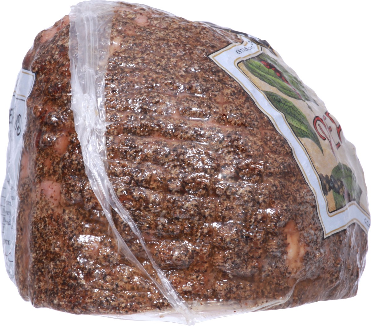 slide 3 of 9, Boar's Head Water Added Pepper Brand Ham 1 ea, per lb