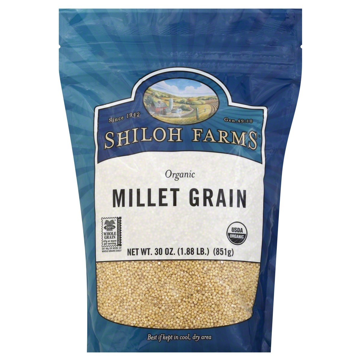 slide 1 of 3, Shiloh Farms Millet Grain 30 oz, 30 oz